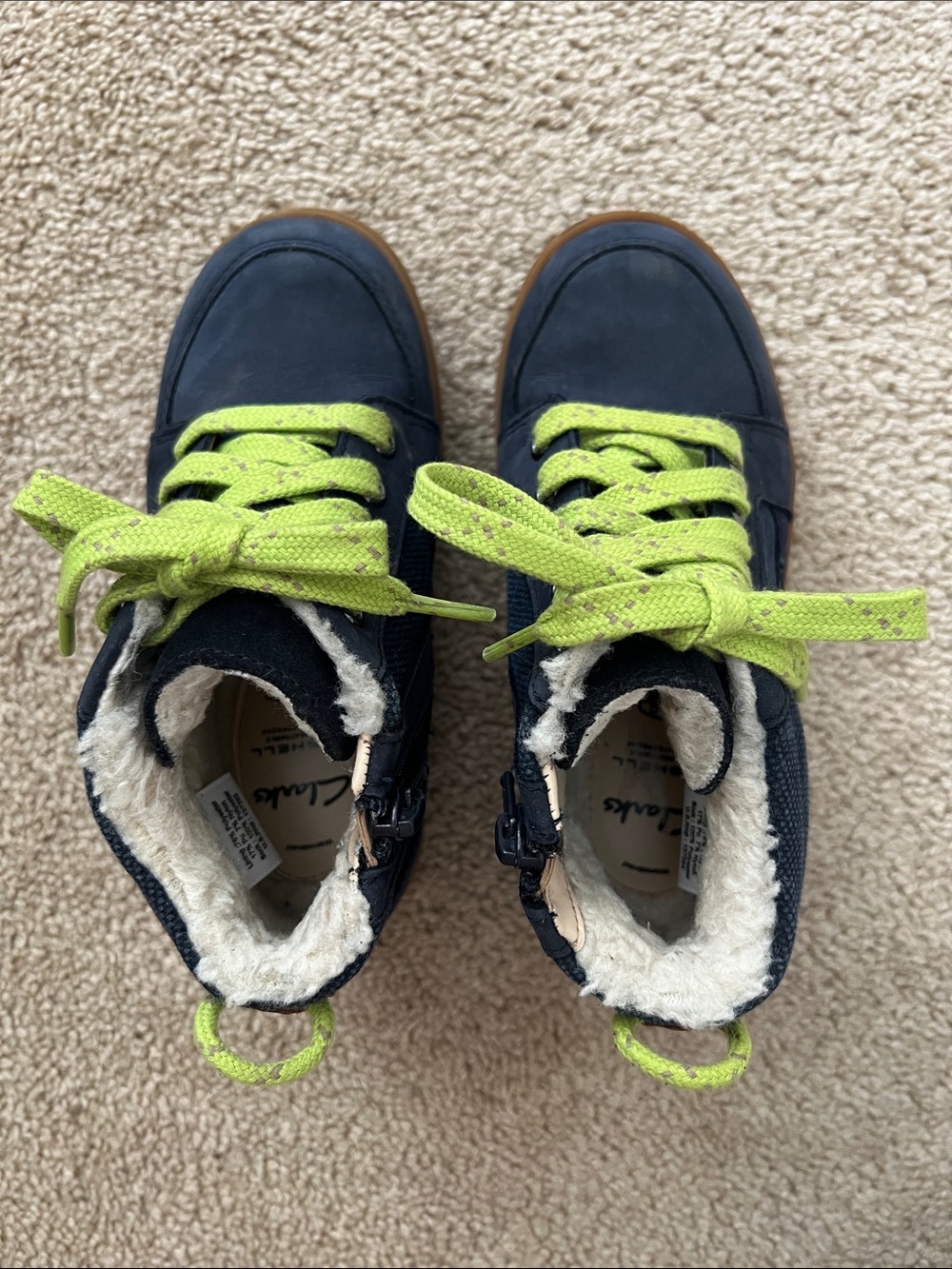 Boys Clarks C Shell Boots. Breathable. Waterproof